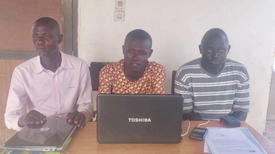 Le Réseau des journalistes-reporters tchadiens a tenu ce vendredi 3 mai une conférence de presse à N'Djamena. © Alwihda Info Le Réseau des journalistes-reporters tchadiens a tenu ce vendredi 3 mai une conférence de presse à N'Djamena. © Alwihda Info