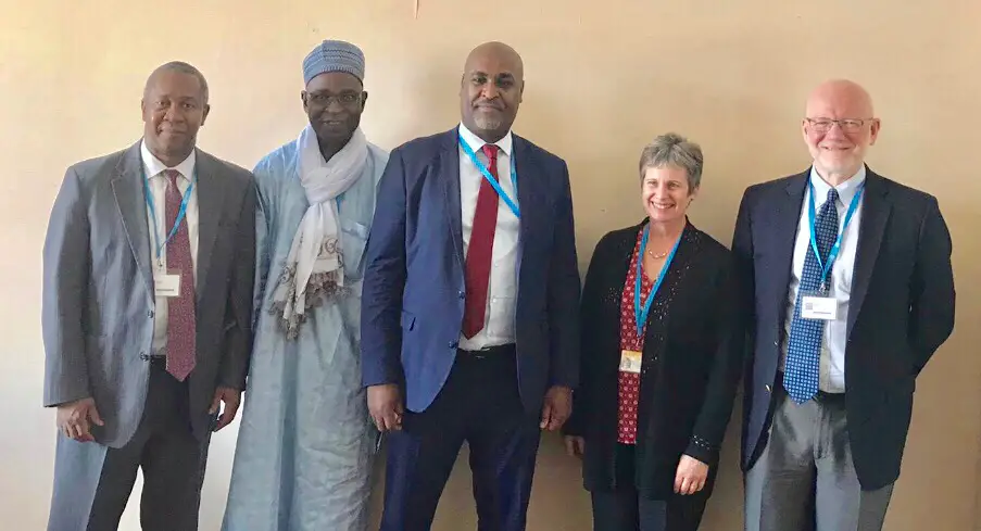 Genève : Le ministre tchadien de la Santé rencontre les Fondations Dangote et Gates. © MSP