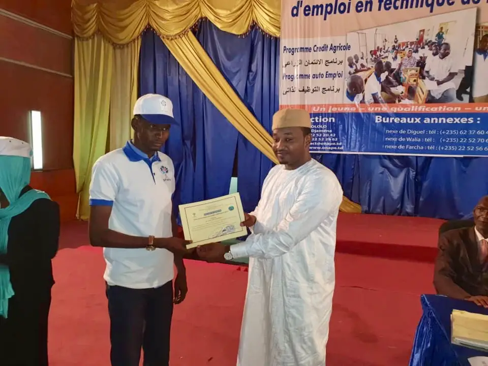 Tchad : l'ONAPE relève le défi du chômage des jeunes. © Alwihda Info