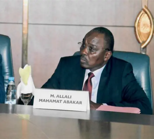 Le ministre des Finances et du Budget, Allali Mahamat Abakar. © DR/MFB