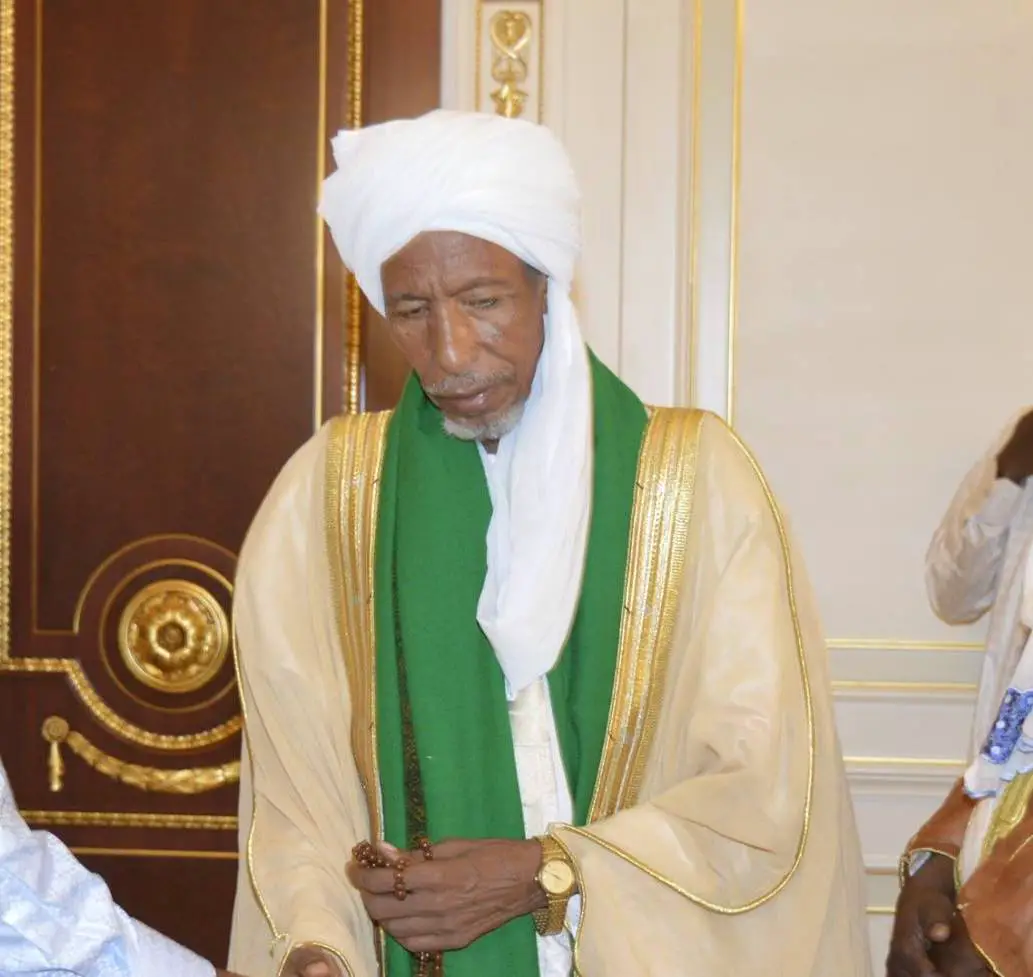 Le président du Conseil supérieur des Affaires Islamiques du Tchad, Cheikh Mahamat Khatir Issa. © DR
