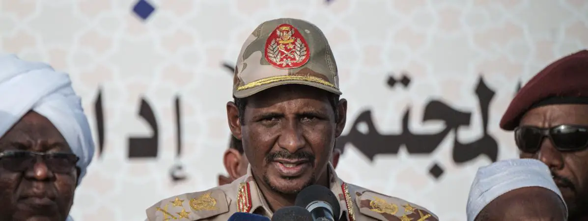 Le vice-président du Conseil militaire transitoire du Soudan, Mohammad Hamdan Daglo. © DR
