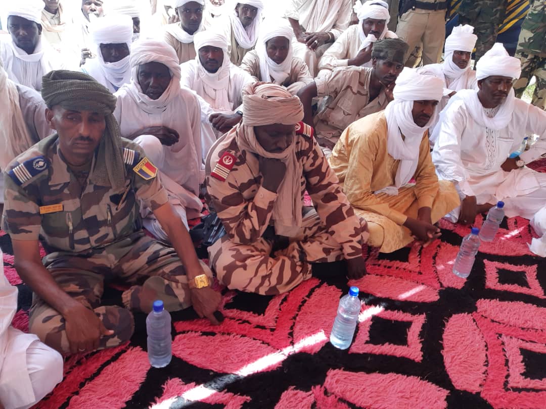 Le commandant de légion de la gendarmerie n°4, le colonel Hamit Batit à la place mortuaire. © A.I. Le commandant de légion de la gendarmerie n°4, le colonel Hamit Batit à la place mortuaire. © A.I.