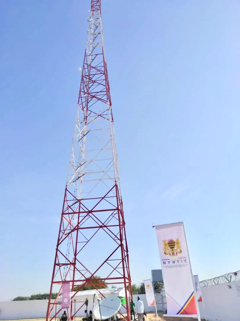 Inauguration le 13 juillet 2019 du réseau à fibre optique Tchad/Soudan à N'Djamena. © Alwihda Info