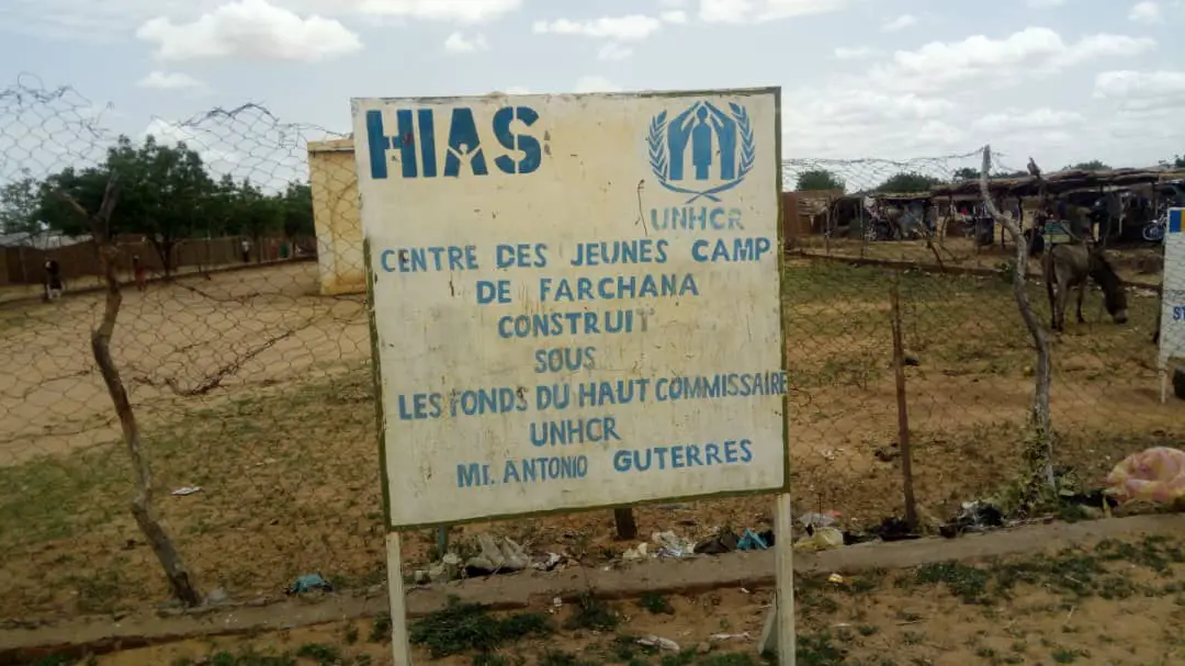 Journée de sensibilisation des réfugiés et populations sur le mouvement régulier mixte dans le Hadjar Hadid, le 12 juillet 2019. Tchad. © Alwihda Info