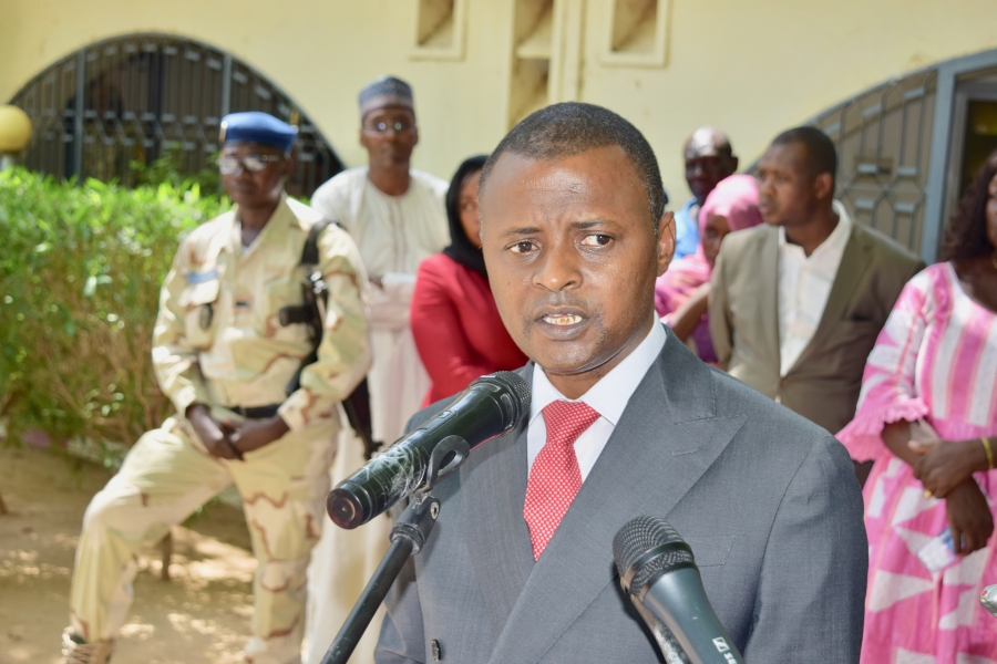 Le ministre des Finances et du Budget, Tahir Hamid Nguilin. © DR/Mfb Le ministre des Finances et du Budget, Tahir Hamid Nguilin. © DR/Mfb