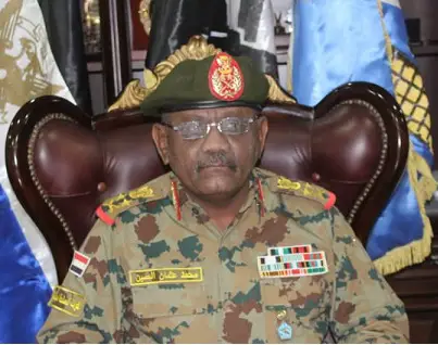 Le chef d'état-major de l'armée soudanaise, le général Hashim Abdul Muttalib. © DR