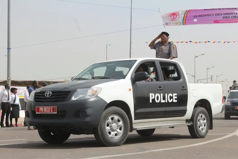 Illustration. Un véhicule de police au Tchad. ©. Alwihda Info