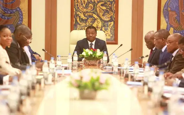Togo : compte rendu du conseil des ministres. © DR