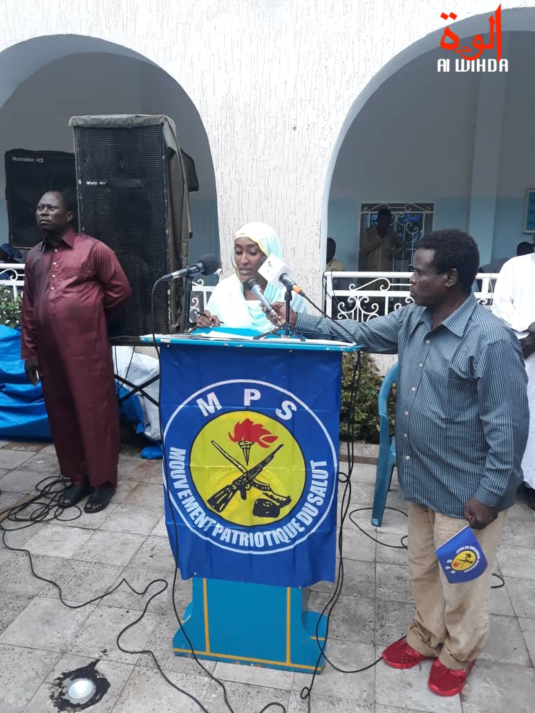 Tchad : le MPS et les partis alliés célèbrent l'an 3 du mandat présidentiel. © Alwihda Info Tchad : le MPS et les partis alliés célèbrent l'an 3 du mandat présidentiel. © Alwihda Info