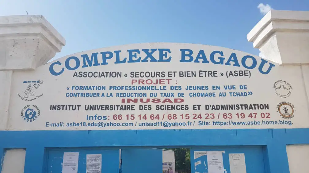 L'Institut universitaire des sciences et d'administration (INUSAD) à N'Djamena. © Alwihda Info