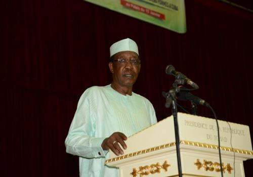 Le président de la République Idriss Déby, vendredi 16 août 2019.