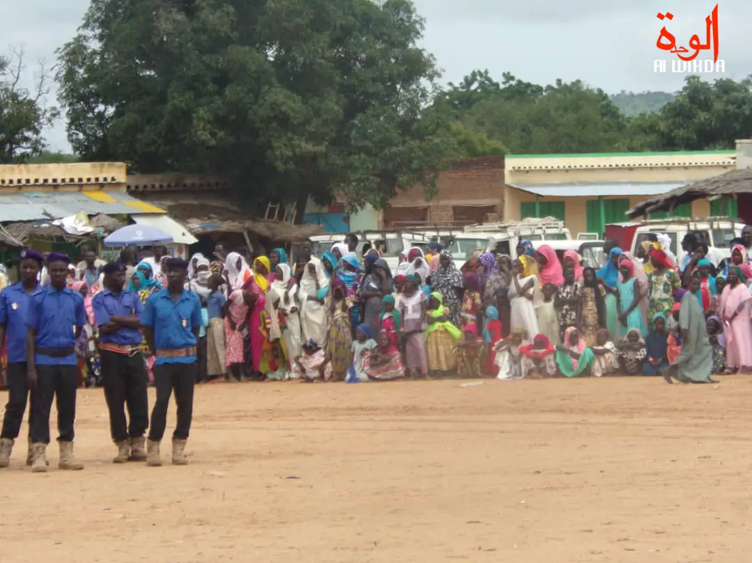 Tchad : la ville de Goz Beida se mobilise ce dimanche 18 août 2019 pour l'accueil du président. © Alwihda Info