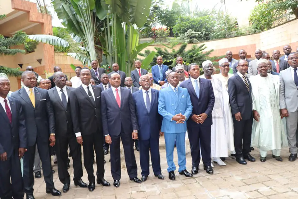 Le Tchad et le Cameroun font le point sur leur coopération. © Tchad Diplomatie
