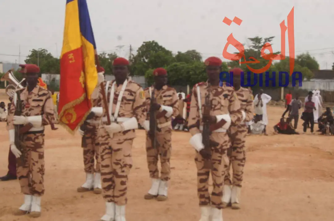 Tchad : des officiers installés dans leurs nouvelles fonctions militaires à l'Est. © Alwihda Info