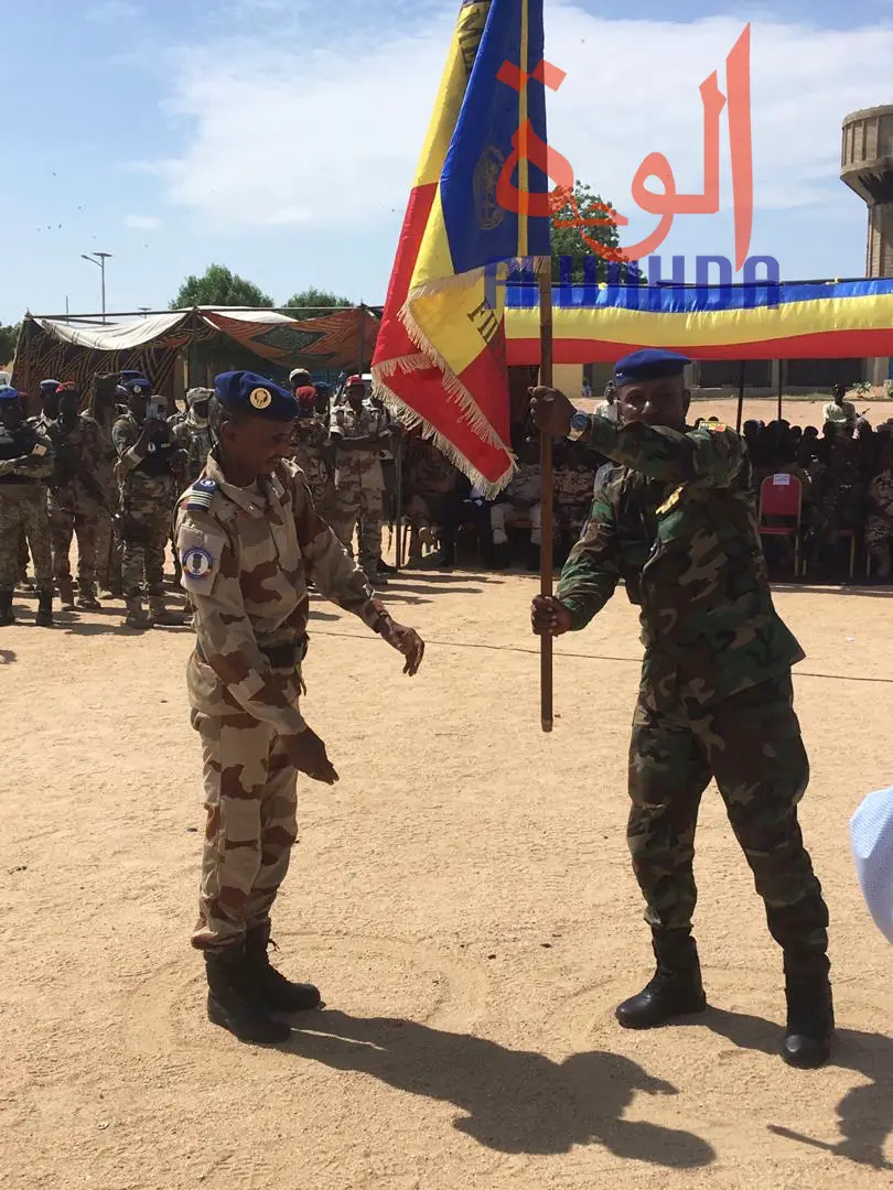 Tchad : passation de service à la tête de la légion de gendarmerie n°4. © Alwihda Info