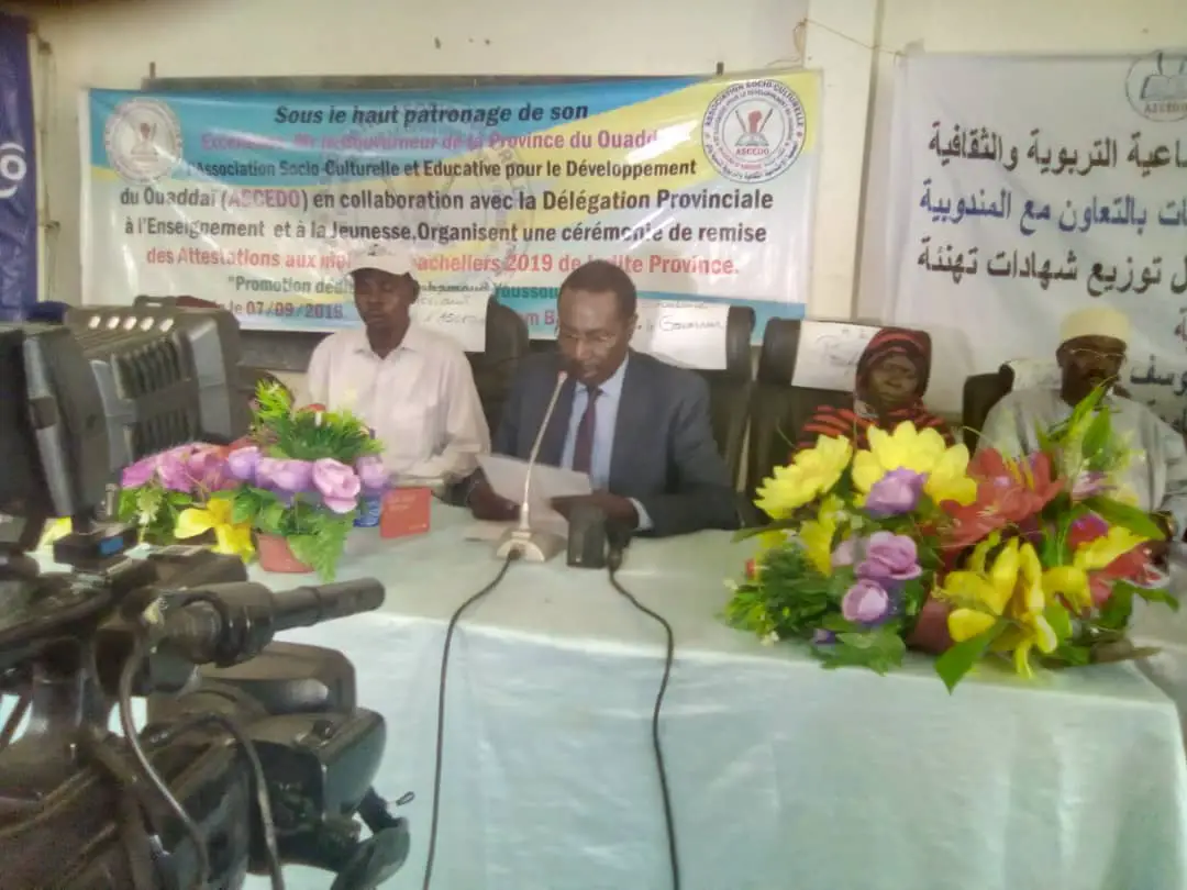 Tchad : le gouverneur Ramadan Erdebou propose des cours de citoyenneté dès la primaire. © Alwihda Info