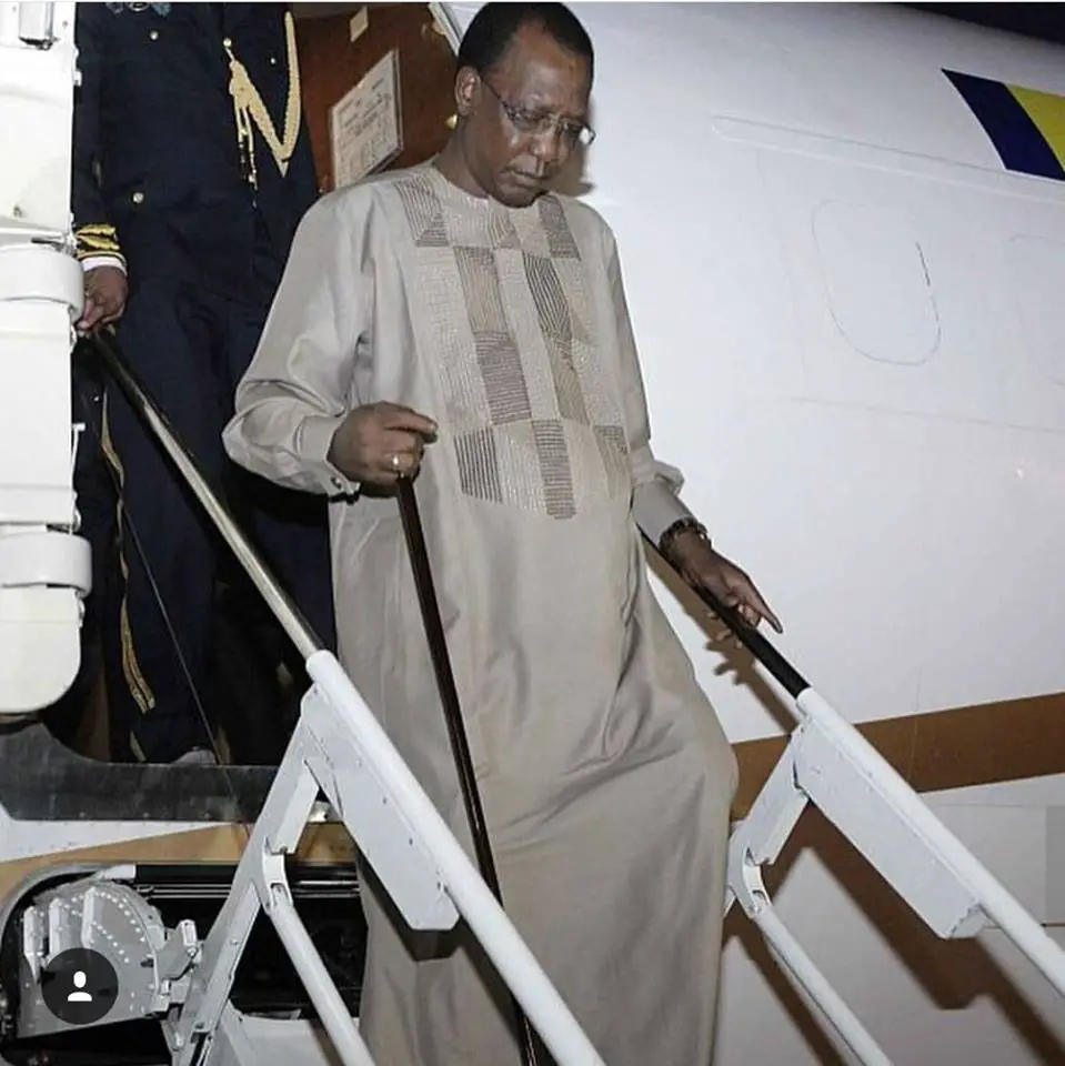 Le président Idriss Déby. © DR