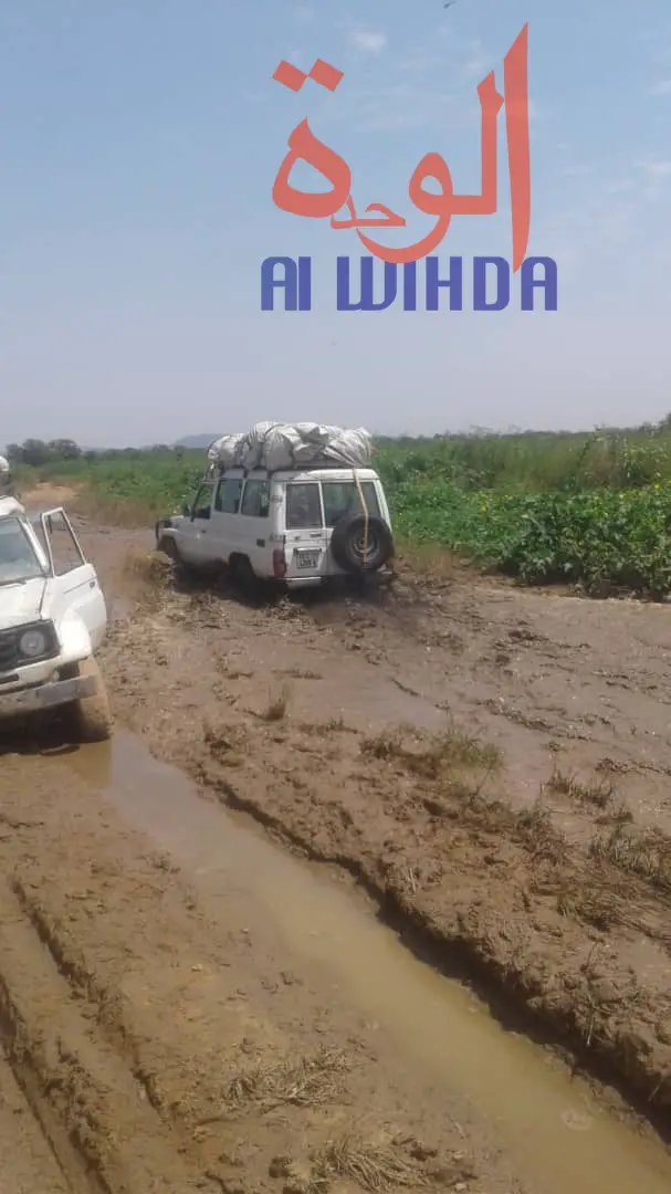 Tchad : la saison pluvieuse aggrave l'état des routes et freine l'activité commerciale. © Alwihda Info