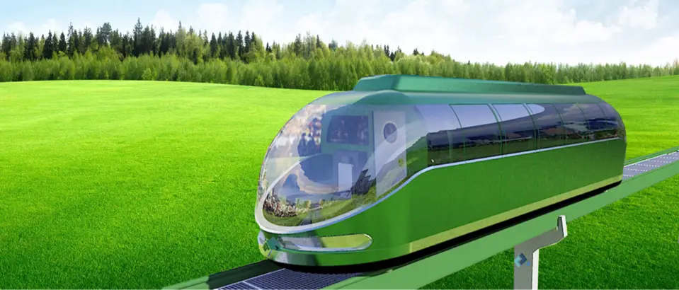 OrbiTram, un système de transport de masse vert pour l'Afrique. © DR