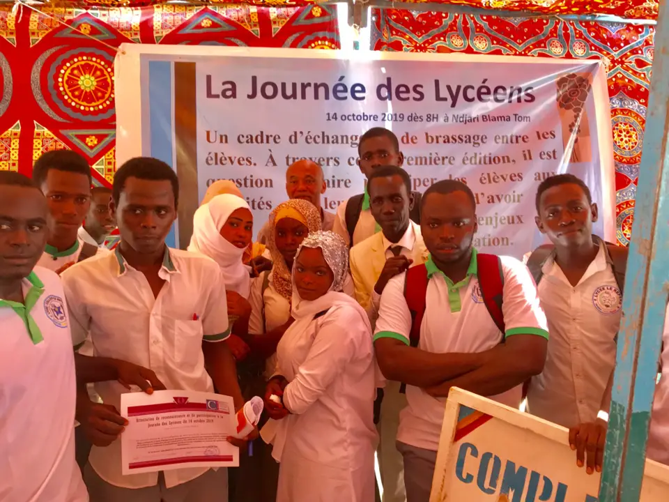 Tchad : les Lycéens célèbrent leur journée et s’engagent pour le vivre-ensemble 