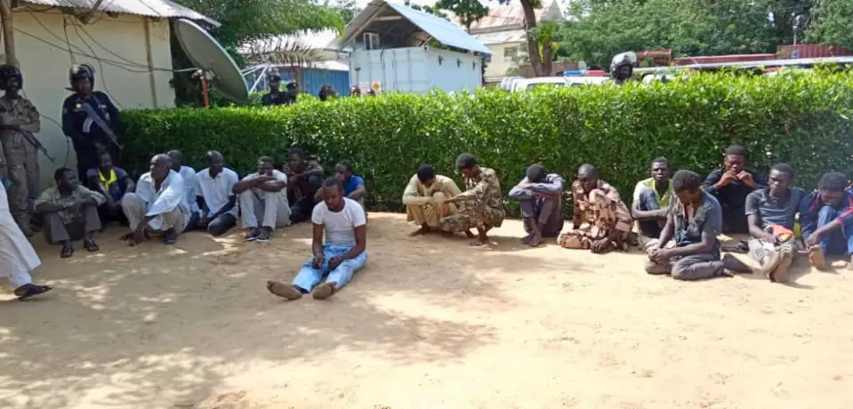 Tchad : 21 individus arrêtés pour vols aggravés et recels à N’Djamena