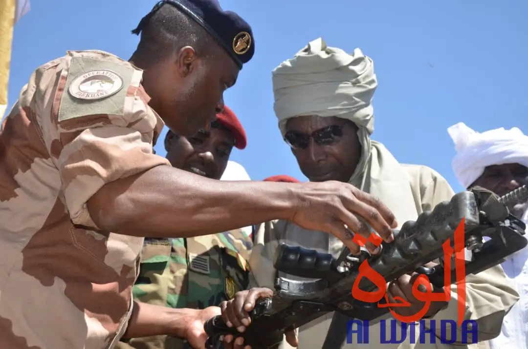 En images : le désarmement se poursuit à l'Est du Tchad, plus de 2250 armes saisies