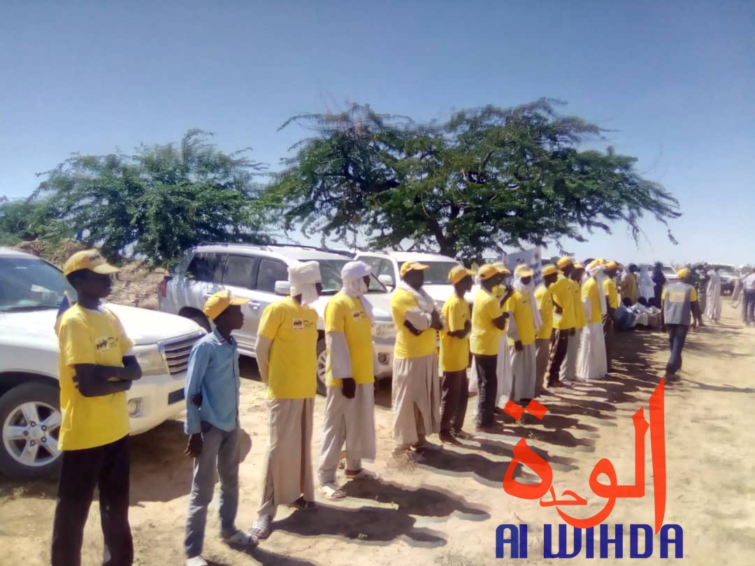Tchad : la réhabilitation d'un barrage donne de l'espoir à des milliers de personnes à l'Est. © Alwihda Info Tchad : la réhabilitation d'un barrage donne de l'espoir à des milliers de personnes à l'Est. © Alwihda Info