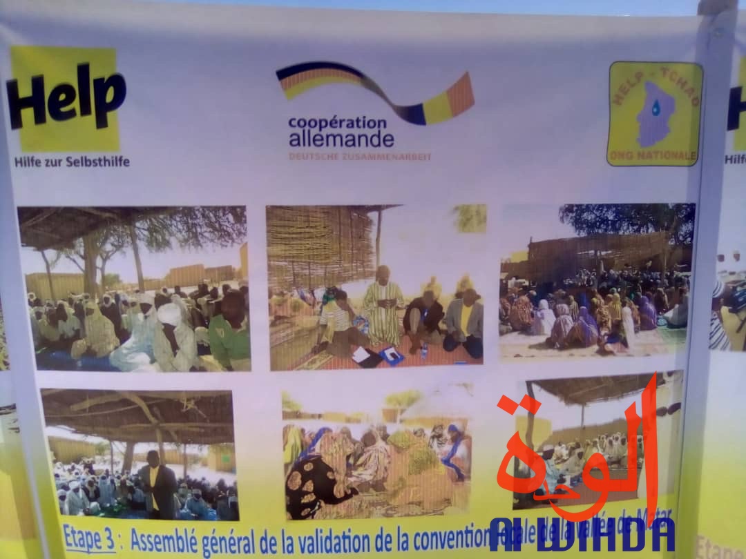 Tchad : la réhabilitation d'un barrage donne de l'espoir à des milliers de personnes à l'Est. © Alwihda Info Tchad : la réhabilitation d'un barrage donne de l'espoir à des milliers de personnes à l'Est. © Alwihda Info