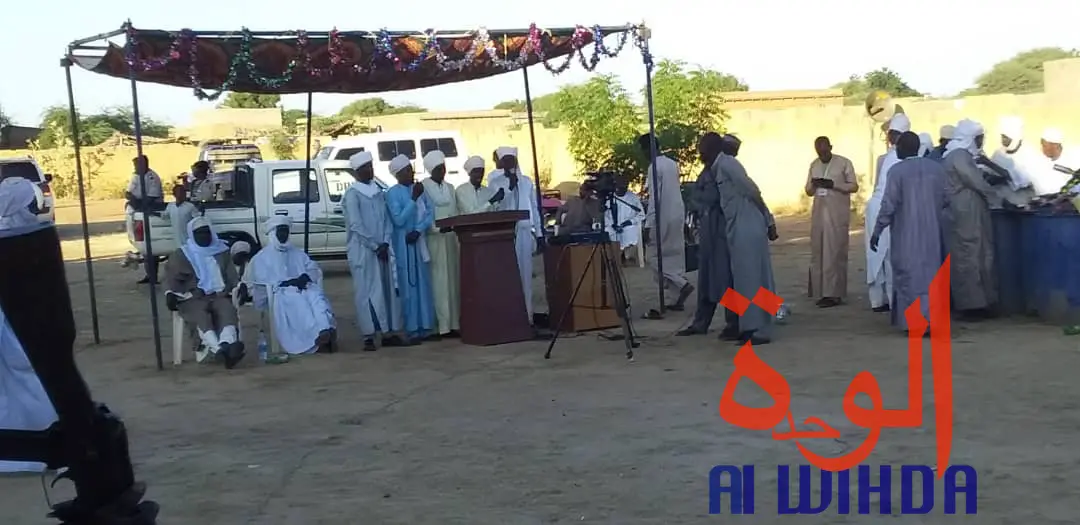 Tchad : des fidèles musulmans commémorent le Maoulid. © Alwihda Info
