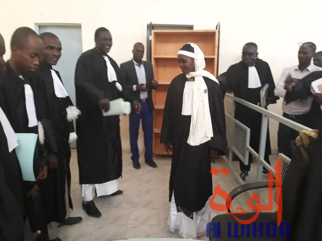 Tchad : prestation de serment d'un clerc d'huissier de justice à Abéché. © Alwihda Info