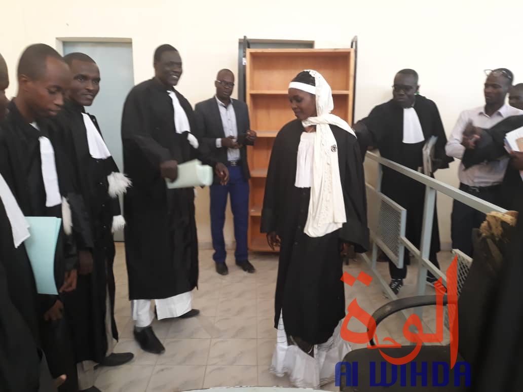 Tchad : prestation de serment d'un clerc d'huissier de justice à Abéché. © Alwihda Info