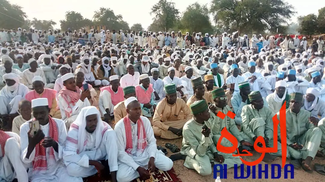 Tchad : des milliers de personnes commémorent le Mawlid près de Mongo. © Alwihda Info/A.I.A.