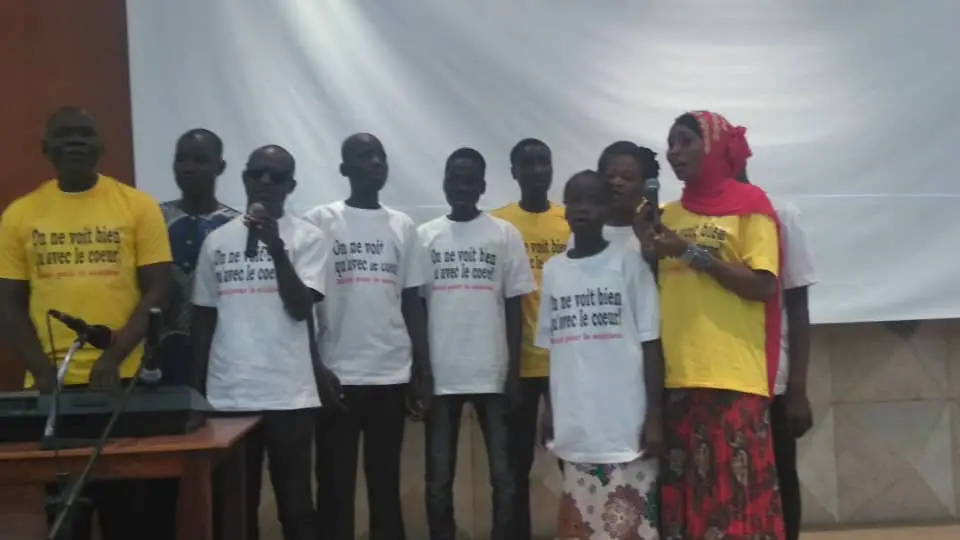 Tchad : Yasmine Abdallah fait un concert de levée de fonds en faveur des aveugles . © Alwihda Info
