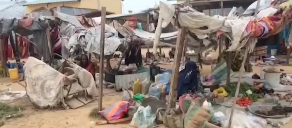 Tchad : à Gaoui, des conditions de vie précaires pour les réfugiés. © DR/VOA/Capture d'écran