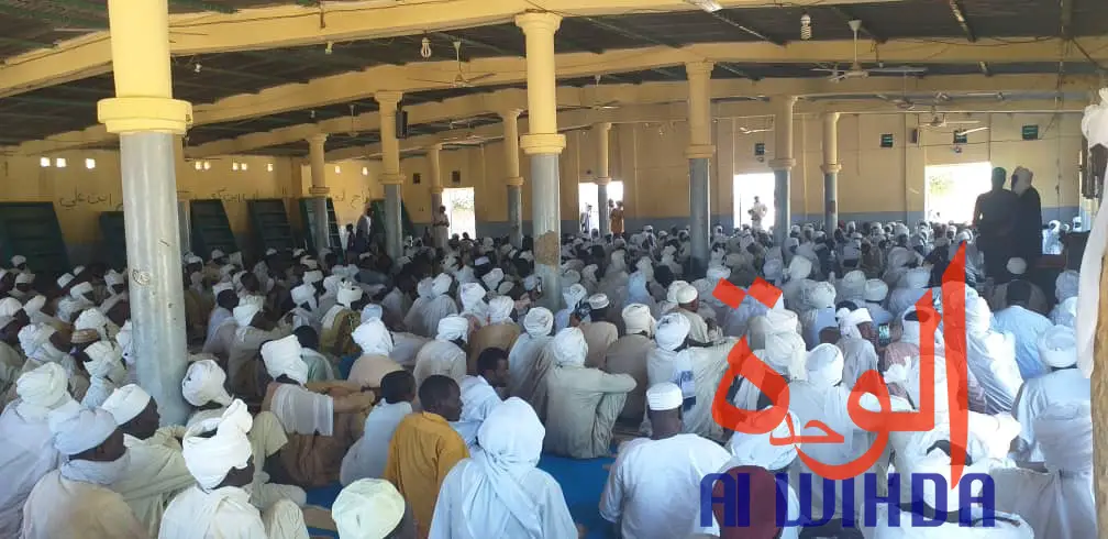 Tchad : à Abéché, la mosquée Darasalam de nouveau fréquentée après une réconciliation. © Alwihda Info