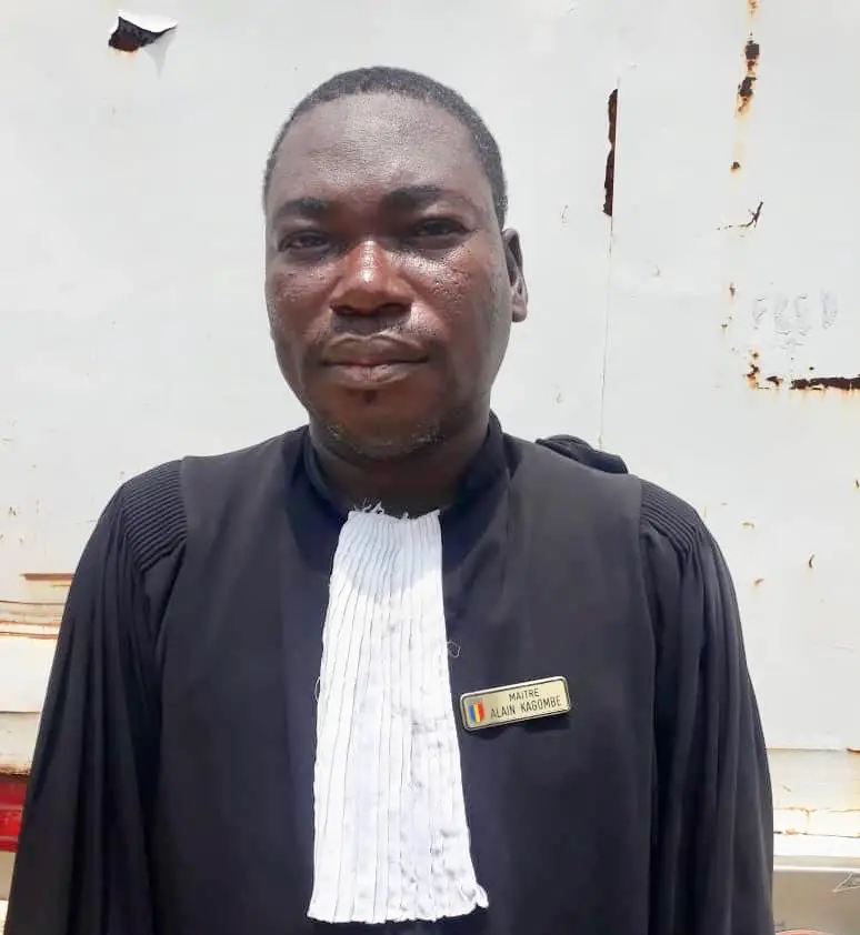 Maître Alain Kagonbé, avocat de Kalzeube Payimi Deubet. © Alwihda Info