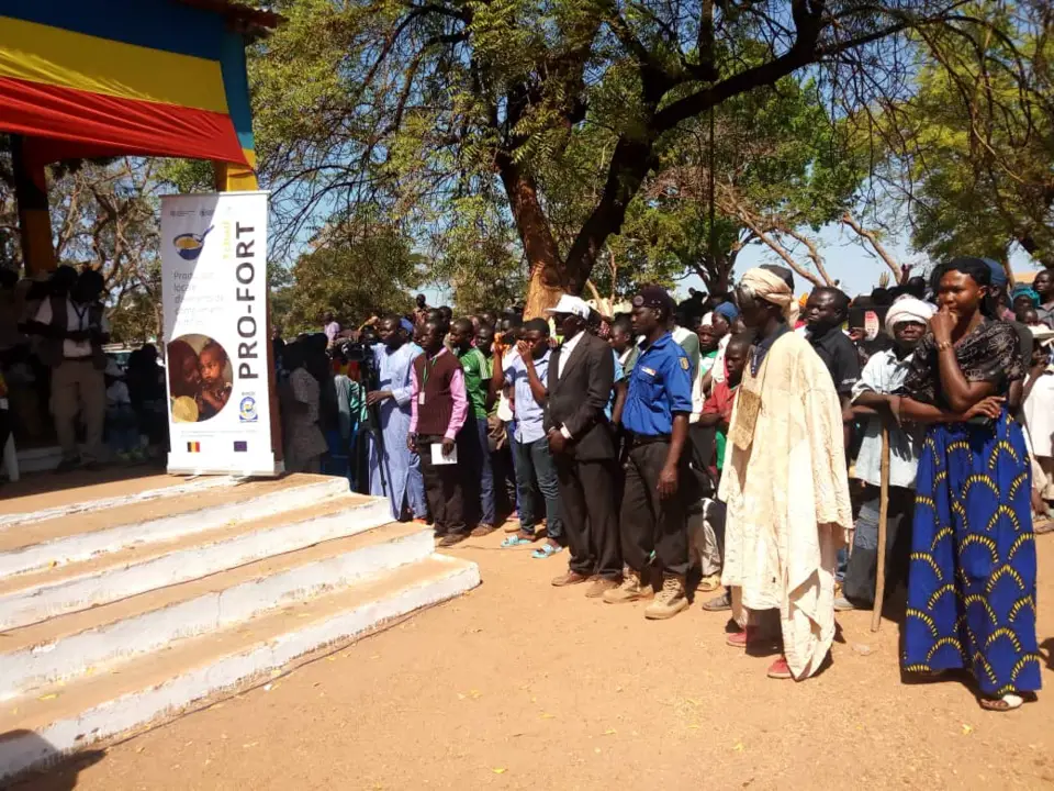 Tchad : lancement de la farine infantile fortifiée "Manisa" contre la malnutrition. © Alwihda Info/F.M.