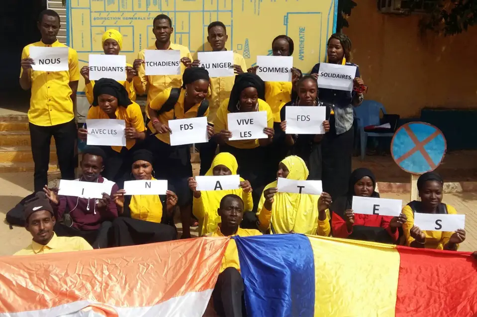 Attaque d'Inates : les étudiants tchadiens au Niger solidaires. © DR