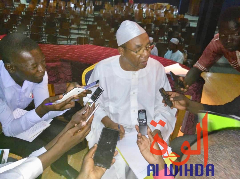 Le secrétaire général du Parti pour les libertés et le développement (PLD), Mahamat Ahmad-Alhabo. © Alwihda Info Le secrétaire général du Parti pour les libertés et le développement (PLD), Mahamat Ahmad-Alhabo. © Alwihda Info