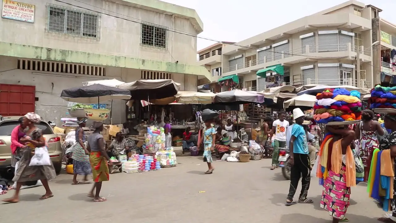 La ville de Lomé. © DR/hors frontieres/Youtube