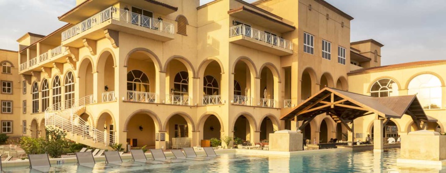 Le Hilton hôtel de N'Djamena. © H.H. Le Hilton hôtel de N'Djamena. © H.H.