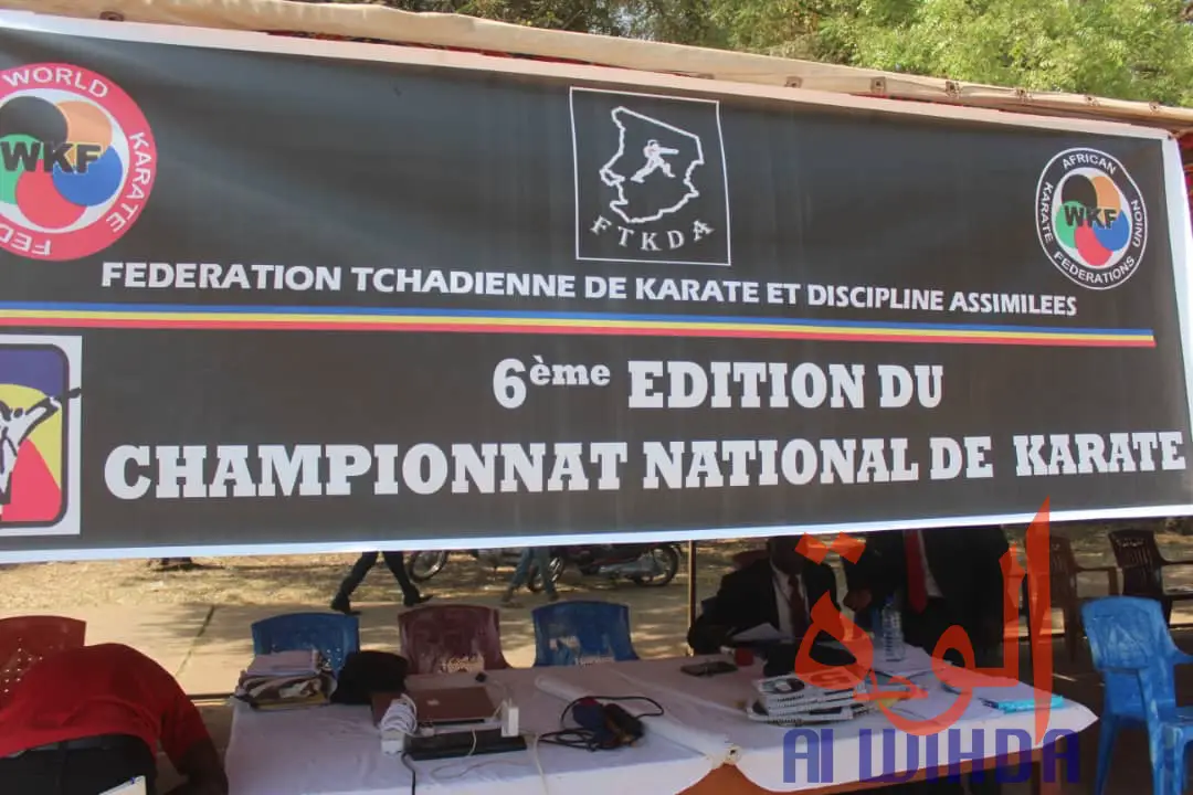 Tchad : 9 provinces représentées au championnat national de karaté