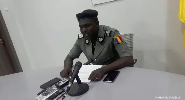 Le porte-parole de la Police nationale, commissaire Paul Manga. © Alwihda Info/D.W.