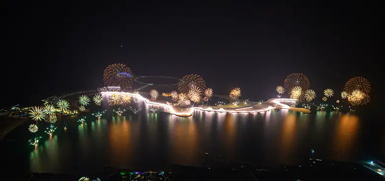 The spectacular Ras Al Khaimah New Year’s Eve Gala that set two GUINNESS WORLD RECORDS™ titles (© AETOSWire)
