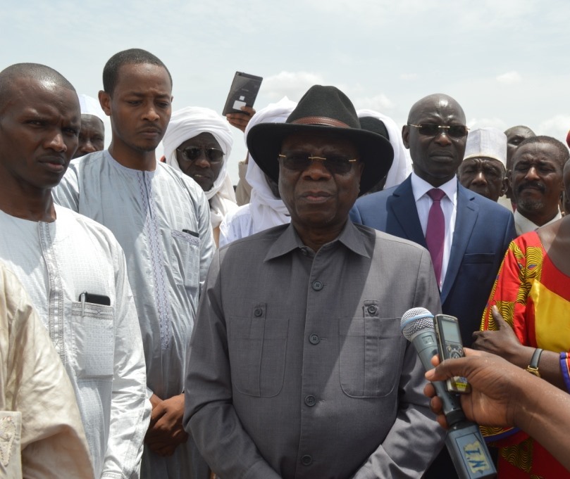 Le ministre d'Etat, ministre secrétaire général de la Présidence de la République, Kalzeube Paymi Deubet. © DR