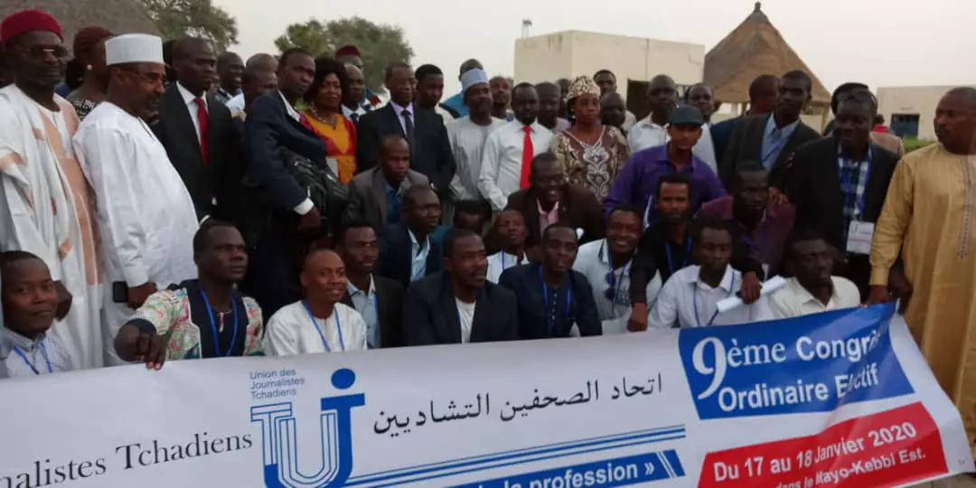 Tchad : le journaliste Djimet Wiche élu secrétaire général adjoint de l'UJT. © Alwihda Info