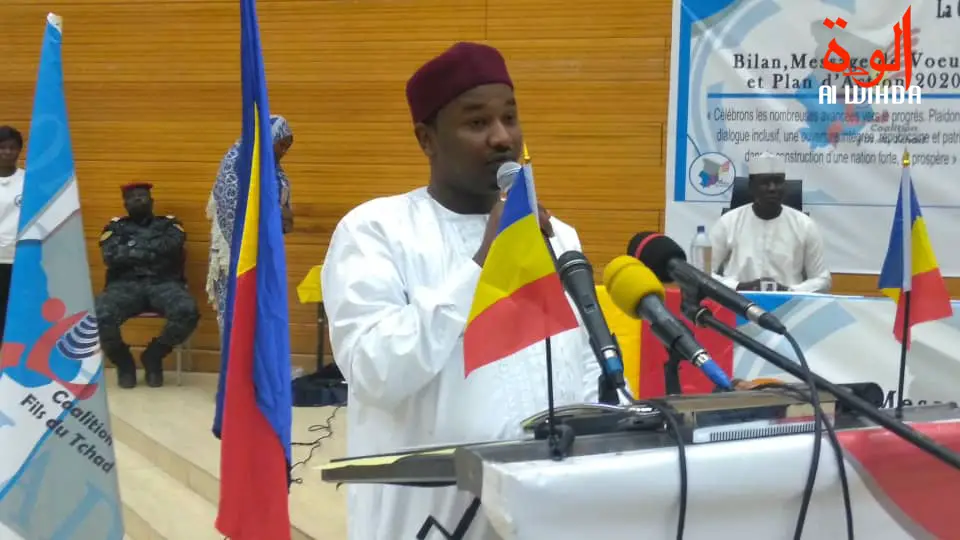 Tchad : Faycal Hissein Hassan détaille les objectifs de sa coalition pour 2020. © Malick Mahamat/Alwihda Info