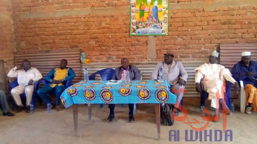 Tchad : au Mayo-Dallah, le préfet sensibilise sur la cohabitation et la sécurité. © Foka Mapagne/Alwihda Info