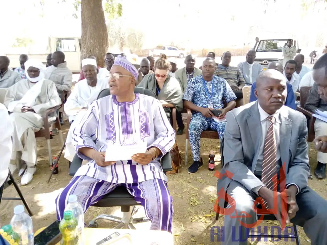 Le secrétaire général de la province de Sila, Oumarou Sandah Makachi. © Mahamat Issa Gadaya/Alwihda Info